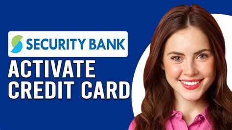 how to activate security bank credit card|security bank online balance inquiry.